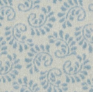 Breeze Series  192102 Blue Chinese Carpet