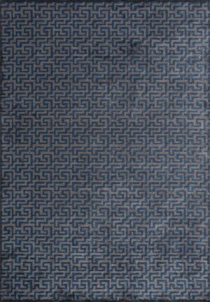 سجادة كاتابيلر لون ازرق داكن ورمادي داكن من مجموعة كورال